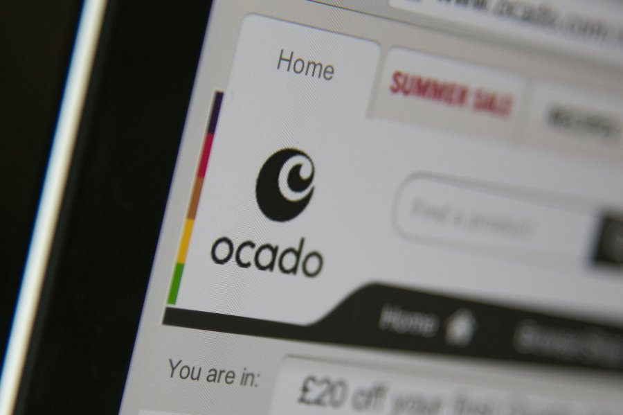 Ocado's website