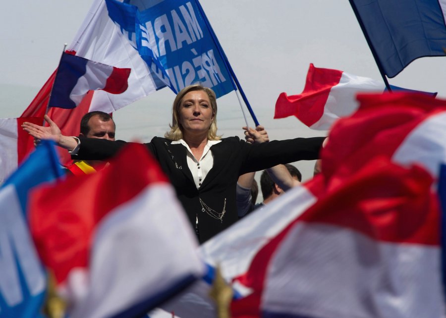 French Far Right Party 'Front National' May Day Demonstration In Paris