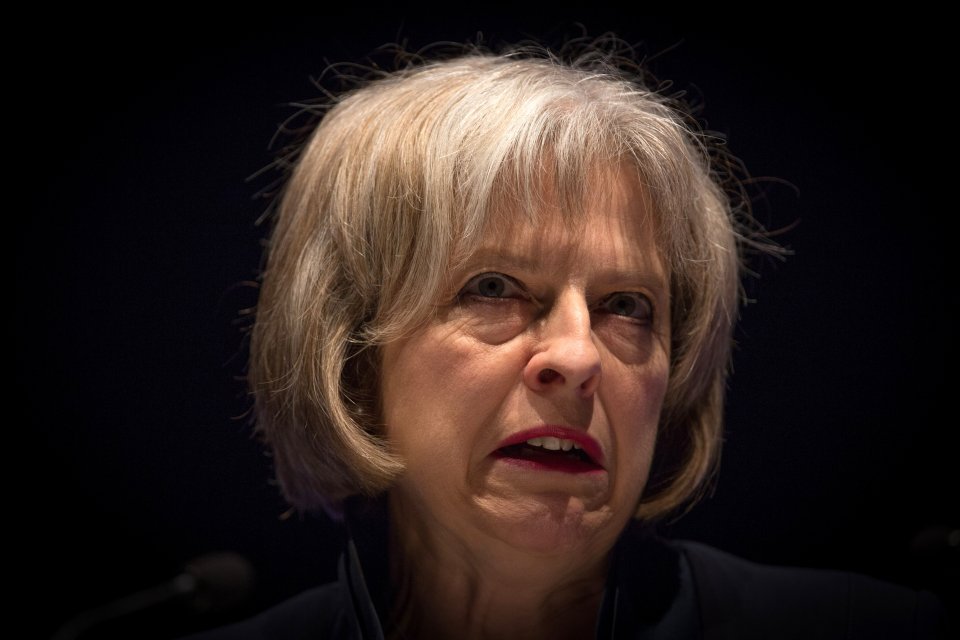 The Home Secretary Theresa May Addresses The Police Federation Conference