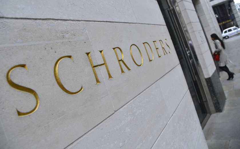 Schroders notched net new business of  £5.7bn in the first six months