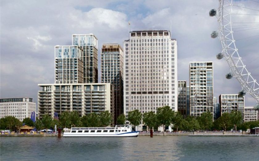 Shell's headquarters along the Thames in London