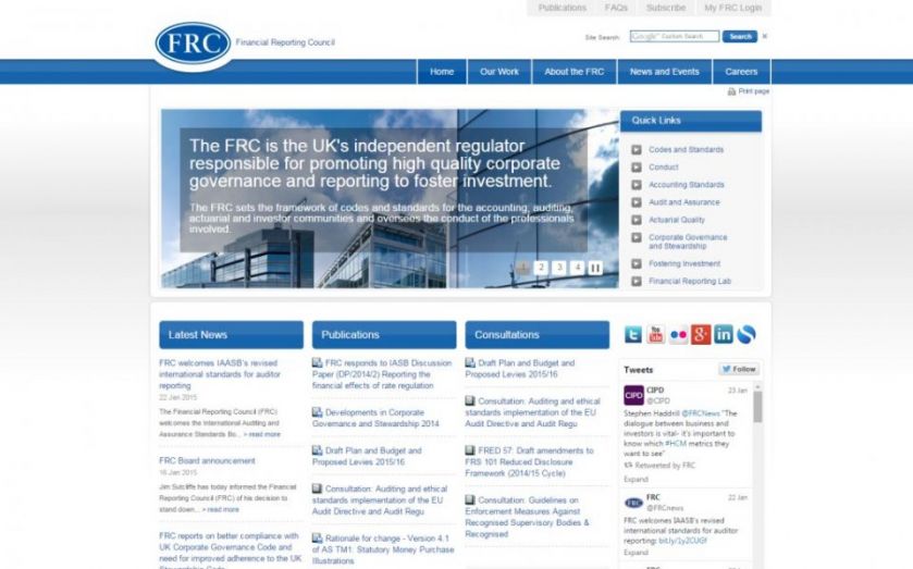 The FRC has advertised for a new CEO, who will need to work from both London and Birmingham