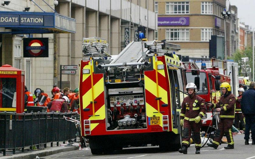 London Fire Brigade (unrelated to this specific incident)