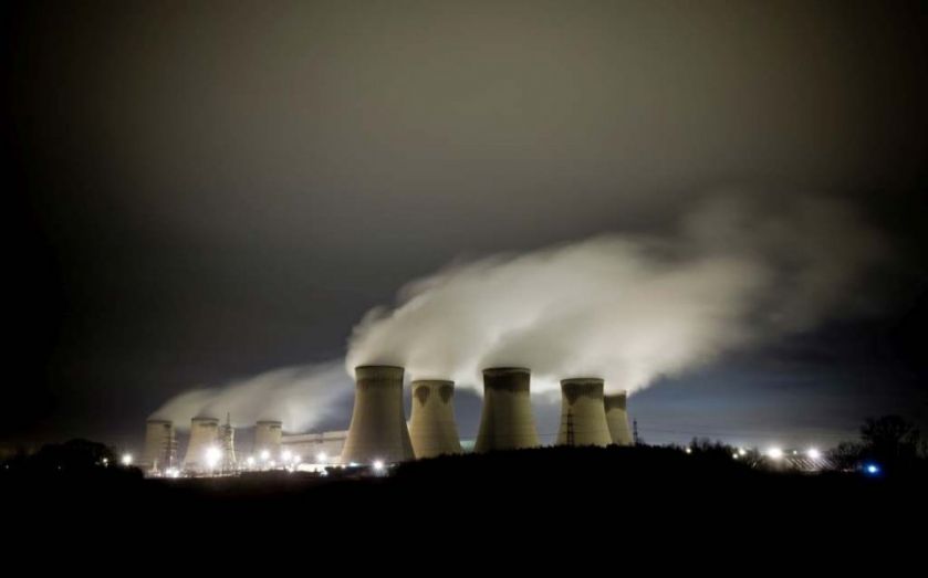 The Drax plant in North Yorkshire is the country's primary user of biomass