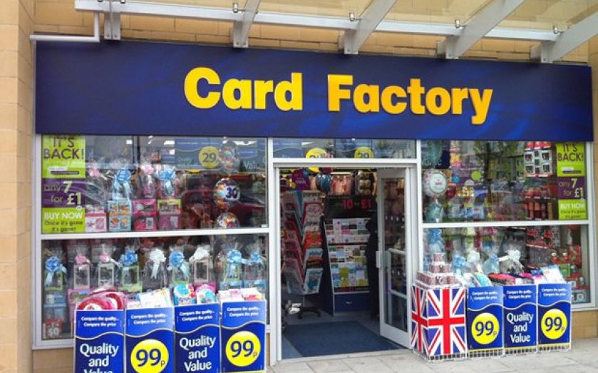 Britain's Card Factory said on Tuesday it has had an encouraging start to the second half of the fiscal year as its stores reopened