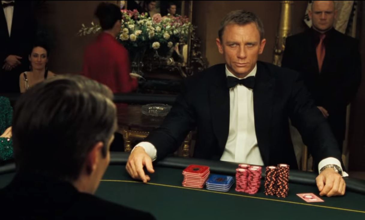 how much money did bond win in casino royale?