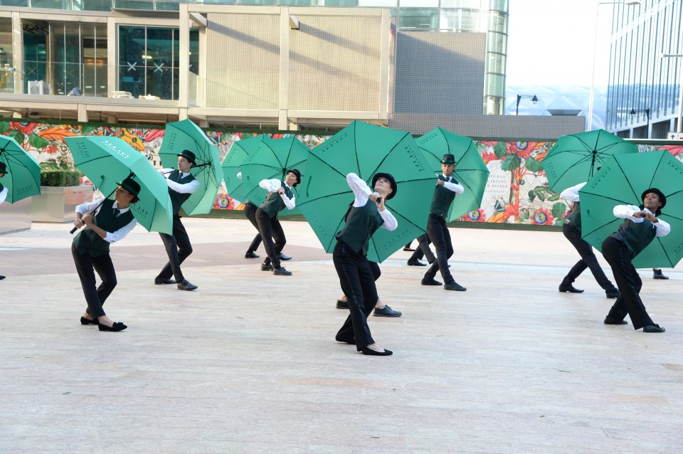 The Thomas Crown Affair-themed dance marked the Ivy's 14th London opening