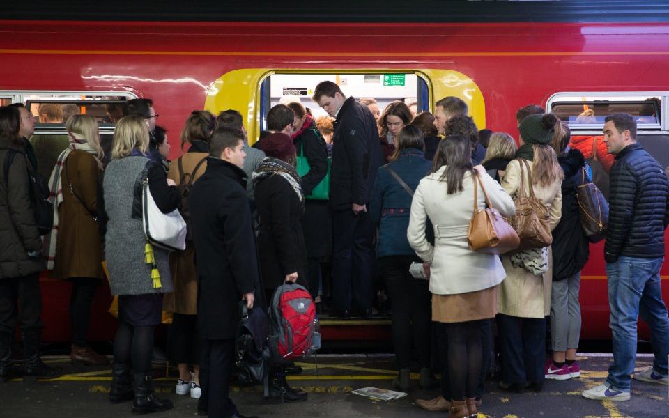Over a third of trains were late in the year up to June 2019