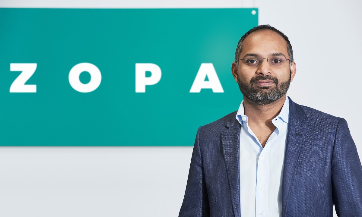 Augmentum has hiked the value of its stake in Zopa bank and Tide (Zopa boss Jaidev Janardana)