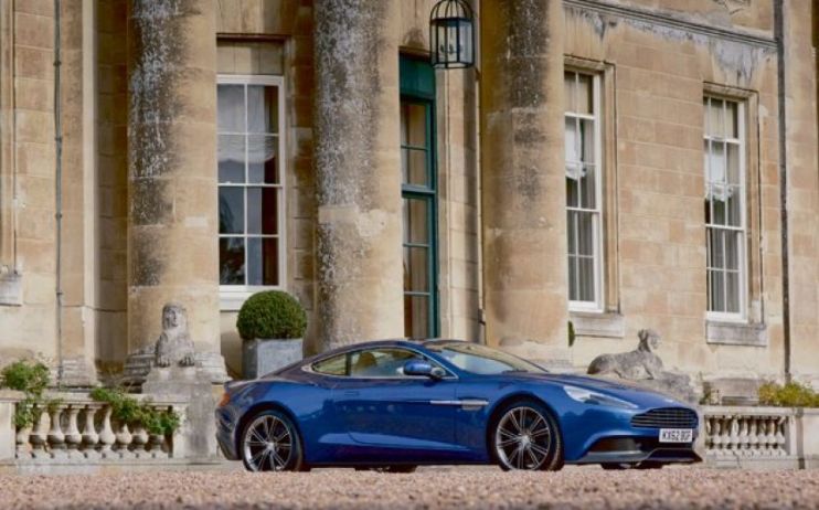 Aston Martin Vanquish in Dartmore