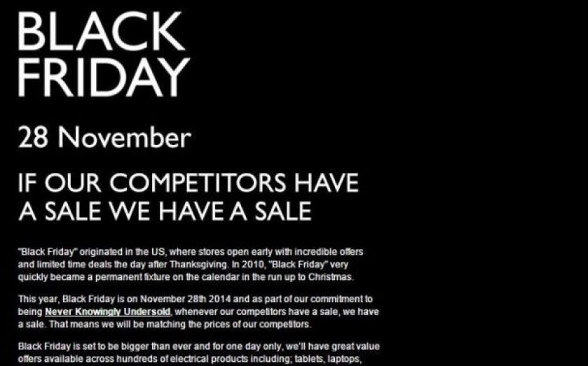 The Best Places To Look For Black Friday Deals 2014 John Lewis Amazon Marks Spencer Very Curry S Pc World And Halfords Cityam Cityam
