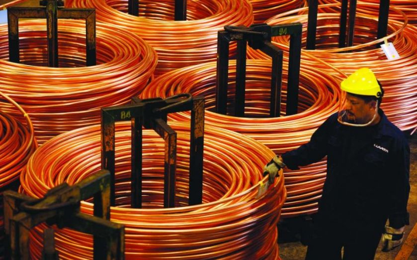 Copper touches highest levels since 2012 as metals rally continues