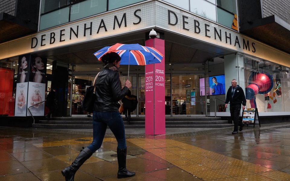 Debenhams to close 22 stores in 2020 as lenders warn of 1,200 job