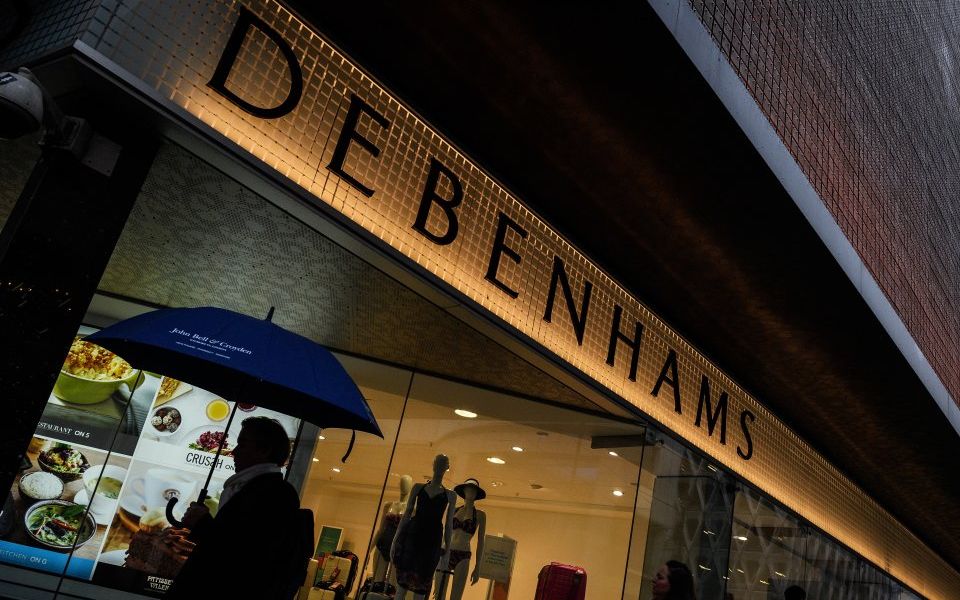 Debenhams shares fall into the red as investors eye deadline for Sports