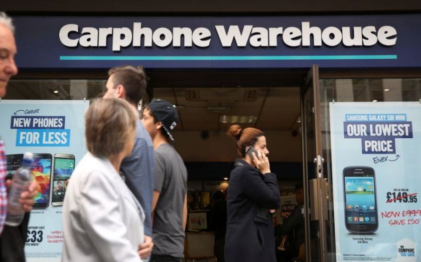Dixons Carphone share price rises two per cent as it hails strong start