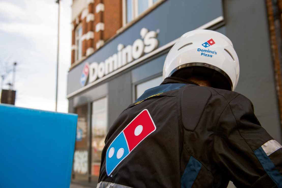While digital momentum continues, Domino’s UK online sales were up 25 per cent – meaning 93 per cent of its UK system sales came in from its website and delivery apps.