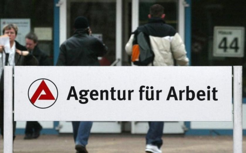German unemployment falls by 12,000