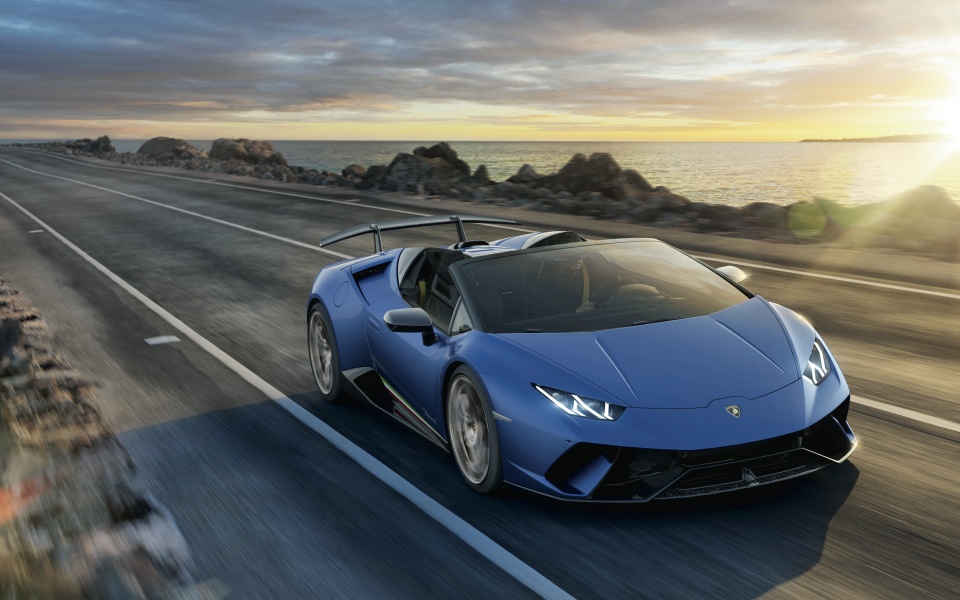 The Lamborghini Huracan Performante Spyder Is A V10 Powered