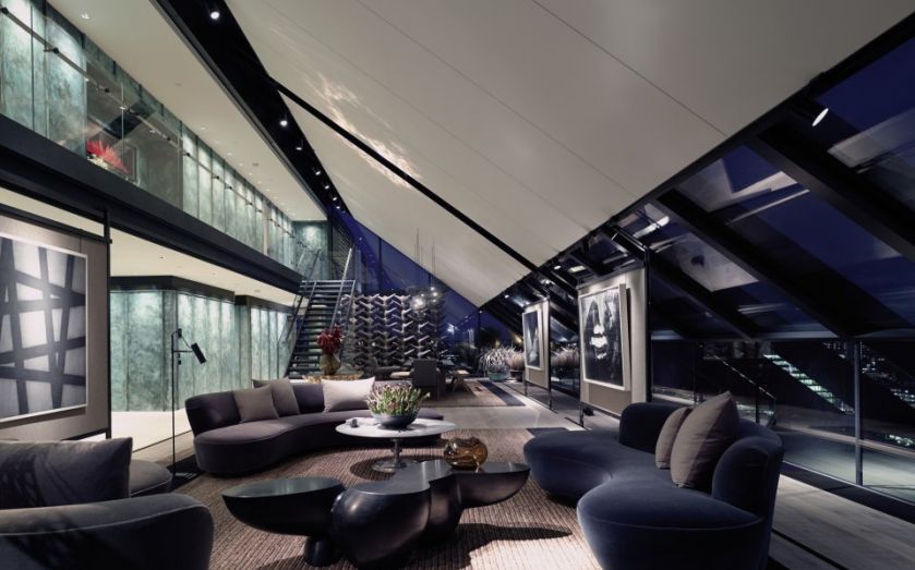 Penthouse Design Ideas for Modern and Small Layout for Indian Buildings - Modern Penthouse Apartment Wellness Design