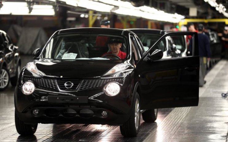 Nissan suffered a sharp decline in June