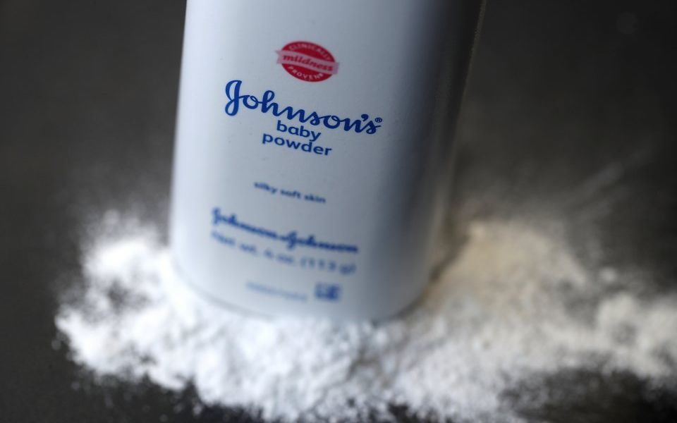 talcum powder babies nhs
