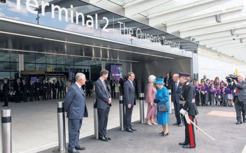 Queen opens Heathrow’s new Terminal 2 CityAM