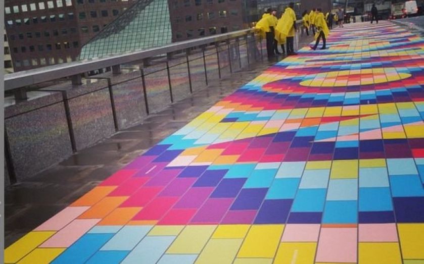 Commuters' mornings brightened up after London Bridge was transformed ...