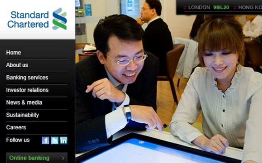 Standard Chartered share price plummets after profits fall 16 per cent