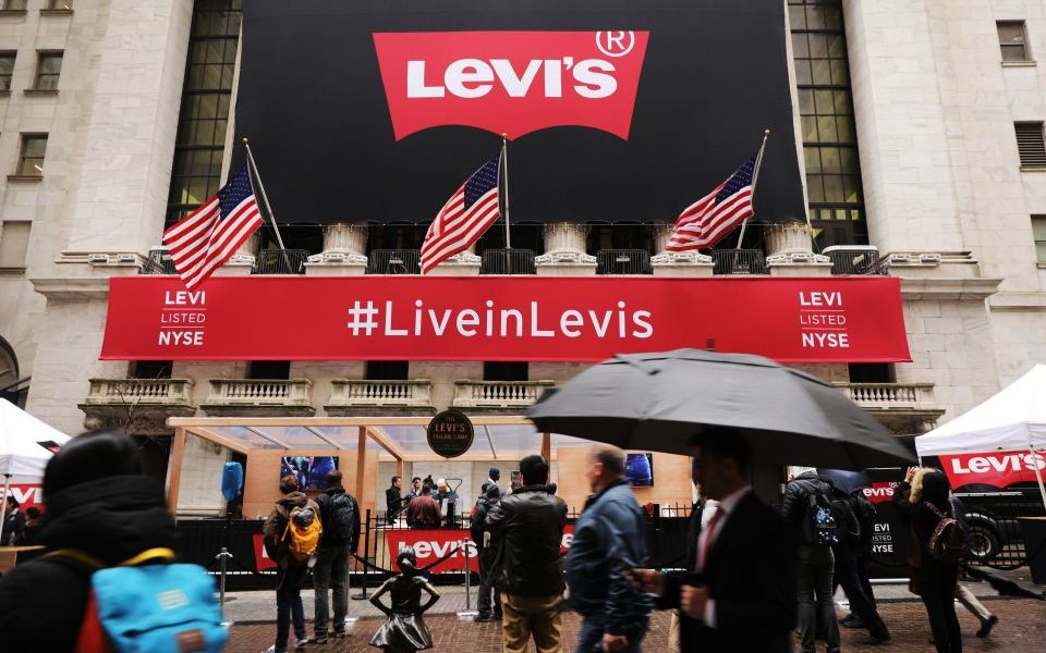 Levi shares soar as jeans retailer 