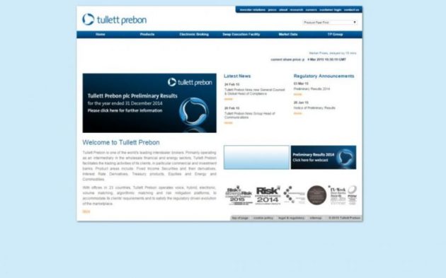 Tullett Prebon share price falls as broker chops staff to slash costs