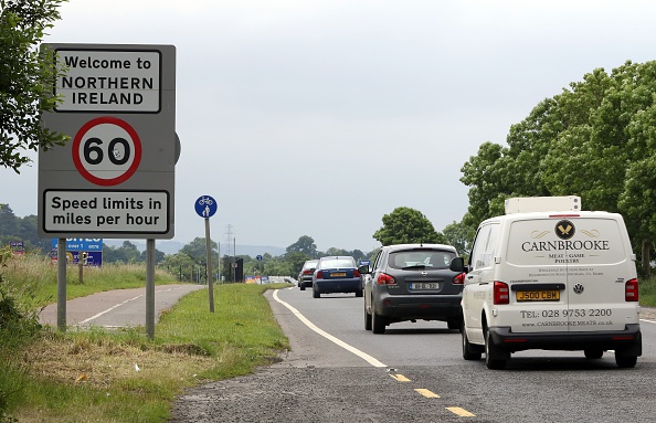 Currently there are no checks along the Irish border but this could change after Brexit