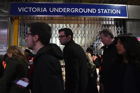 More strikes on the tube are set for later this year. / AFP / Justin TALLIS        