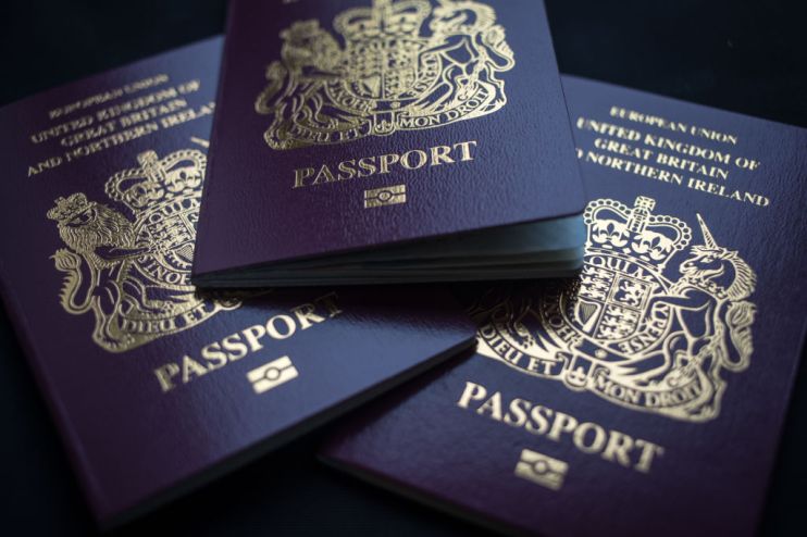 Post Brexit British black passport (Photo by Matt Cardy/Getty Images)