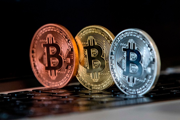 A picture taken on February 6, 2018 shows a visual representation of the digital crypto-currency Bitcoin, at the "Bitcoin Change" shop in the Israeli city of Tel Aviv. / AFP PHOTO / JACK GUEZ        (Photo credit should read JACK GUEZ/AFP/Getty Images)