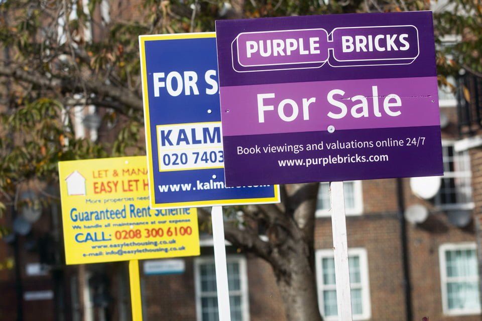 UK house prices are growing in northern UK regions while London house prices slip again