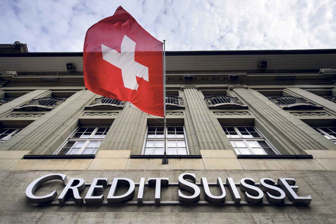 Bank stocks around Europe also fell as investors took a dim view of the Swiss banking merger. 