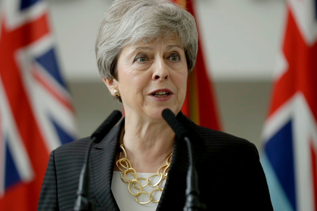 Theresa May has said her Brexit deal would have been better for the UK than Boris Johnson’s. (Photo by Matt Dunham - WPA Pool/Getty Images)