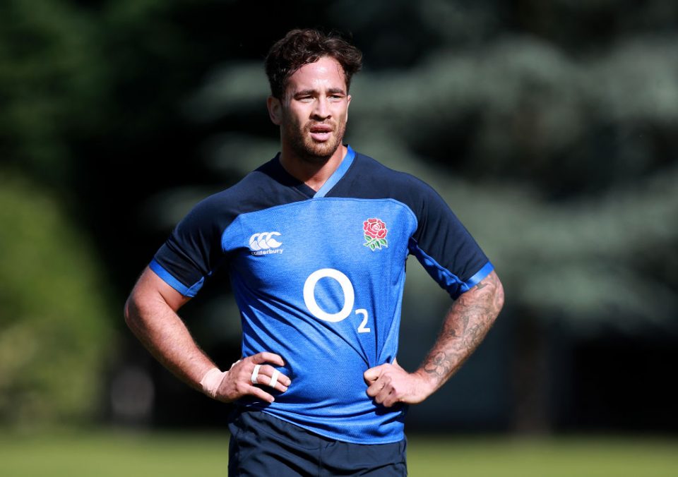 LONDON, ENGLAND - JULY 02:  Danny Cipriani looks on during the England training session held at the Lensbury Club on July 02, 2019 in London, England. (Photo by David Rogers/Getty Images)