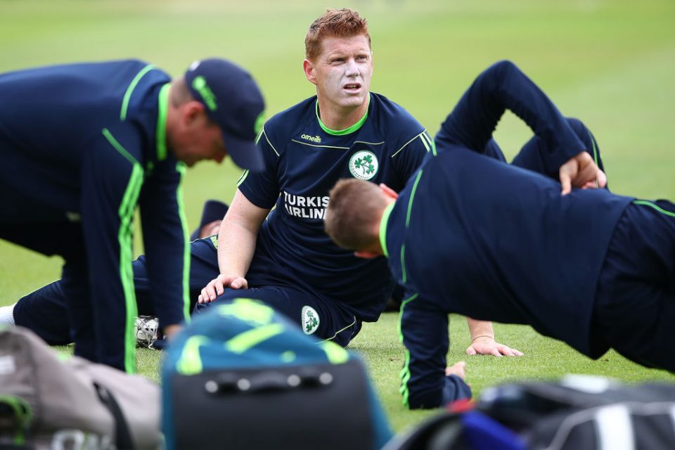 LONDON, ENGLAND - JULY 22:  Kevin O'Brien of Ireland during previews ahead of the four day test match between England and Ireland at Lord's Cricket Ground on July 22, 2019 in London, England. (Photo by Julian Finney/Getty Images)