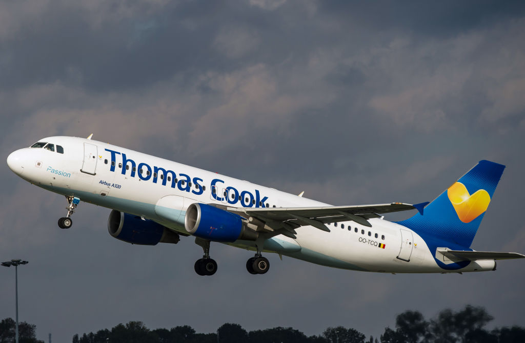 Thomas Cook shares have plunged more than 85 per cent in the last 12 months (Getty)