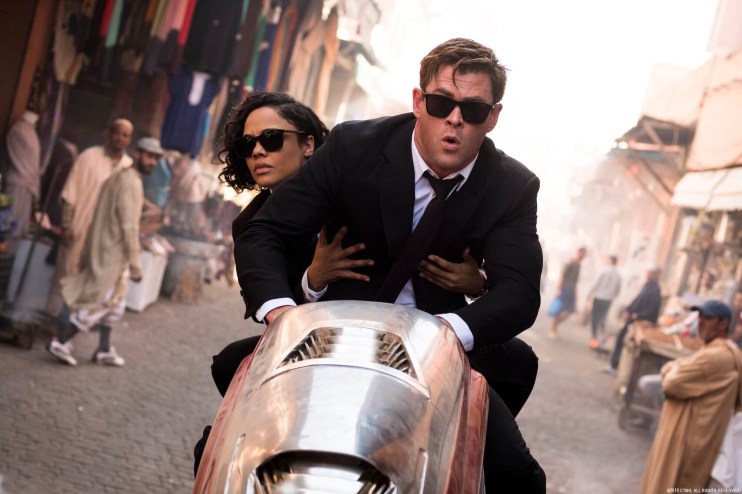 Men in Black International Chris Hemsworth Tessa Thompson Sony
