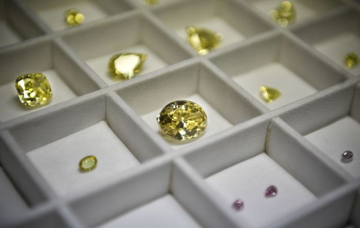 Precious stone miner Petra Diamonds said that its revenue fell six per cent in the first half of the financial year due to slowing demand in Asian markets.