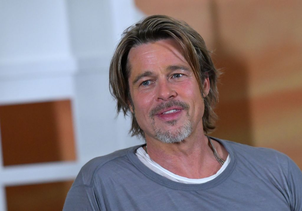 US actor Brad Pitt attends the photo call for Sony Pictures' "Once Upon a Time in Hollywood" at the Four Seasons hotel on July 11, 2019 in Los Angeles. (Photo by Chris Delmas / AFP)        (Photo credit should read CHRIS DELMAS/AFP/Getty Images)