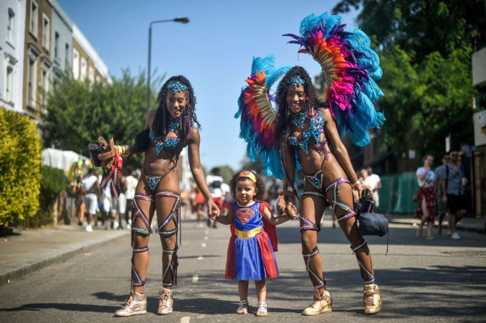 All ages were welcome at Notting Hill Carnival 2019