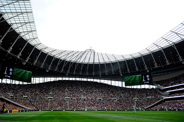 LONDON, ENGLAND - AUGUST 04: General view inside the stadium during the 2019 International Champions Cup match between Tottenham Hotspur and FC Internazionale at Tottenham Hotspur Stadium on August 04, 2019 in London, England. (Photo by Alex Burstow/Getty Images)