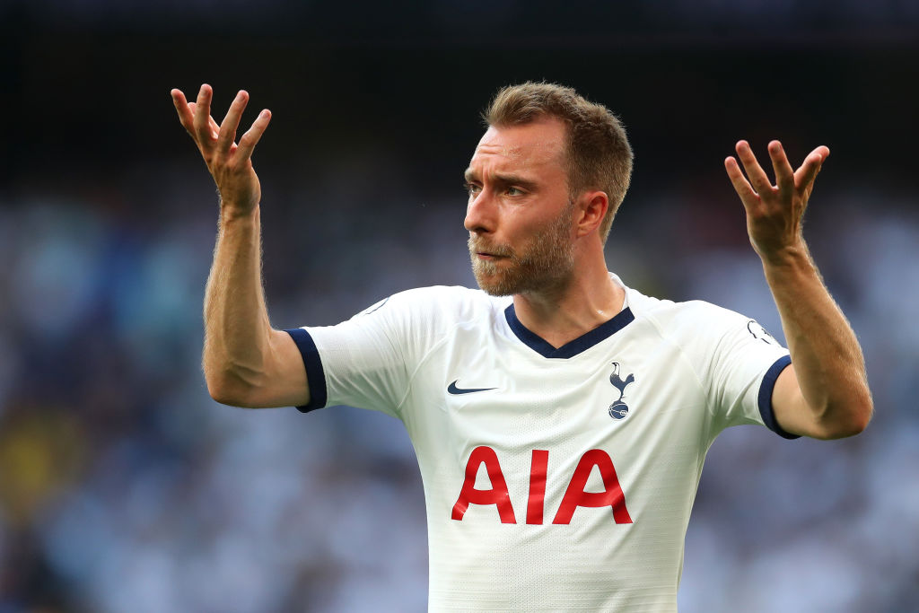 Christian Eriksen wants a move to Real Madrid (Getty Images)