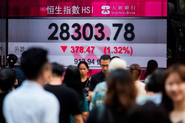 Global stock markets spooked by chaos in Hong Kong and Argentina