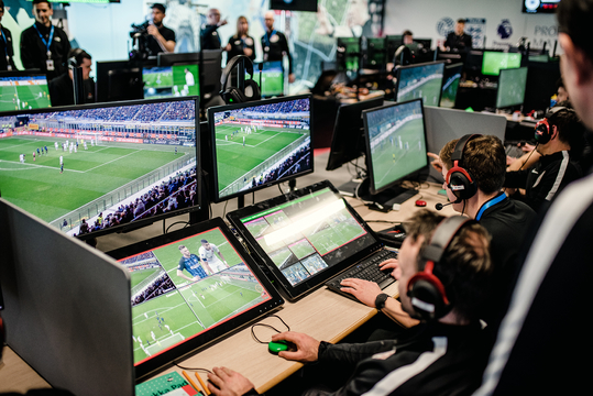 The VAR team at Stockley Park consists of the video assistant referee, an assistant VAR and a replay technician. Credit: Alex Wallace Photography/Premier League