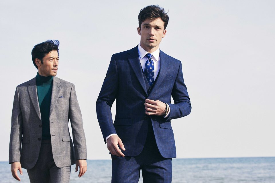 Moss Bros launches recycled eco suit 