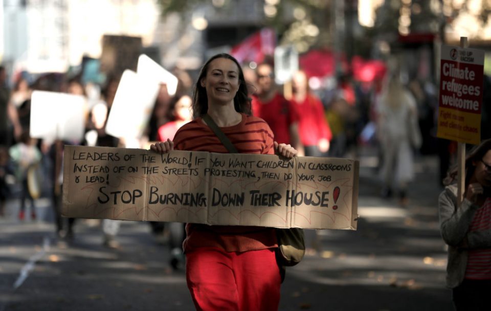 London climate strikes